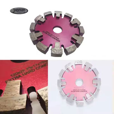 125 मिमी फर्श लेजर वेल्डेड हीरा 17 मिमी मोटी खंड फर्श ग्रूविंग डिस्क Tuck Point Saw Blade
