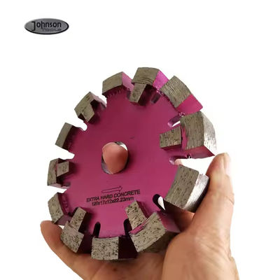125 मिमी फर्श लेजर वेल्डेड हीरा 17 मिमी मोटी खंड फर्श ग्रूविंग डिस्क Tuck Point Saw Blade