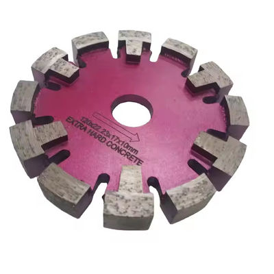 125 मिमी फर्श लेजर वेल्डेड हीरा 17 मिमी मोटी खंड फर्श ग्रूविंग डिस्क Tuck Point Saw Blade