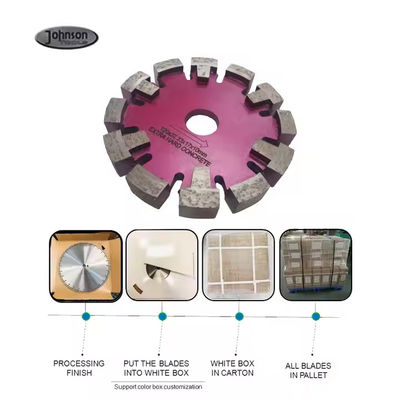 125 मिमी फर्श लेजर वेल्डेड हीरा 17 मिमी मोटी खंड फर्श ग्रूविंग डिस्क Tuck Point Saw Blade