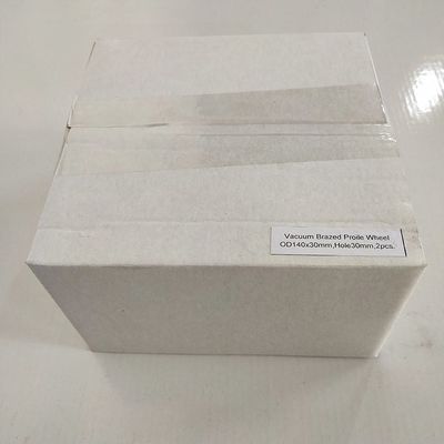 उच्च दक्षता 140 मिमी इलेक्ट्रोप्लाटेड डायमंड प्रोफाइल पीसने वाले पहिया
