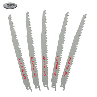 225 मिमी 5TPI Wood Pruning Reciprocating Saw Blade 9 इंच प्रभावी लकड़ी काटने के लिए