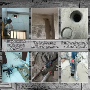 ड्रिलिंग टूल्स OD32-350mm कंक्रीट डायमंड कोर ड्रिलिंग बिट्स चिनाई और कंक्रीट के लिए