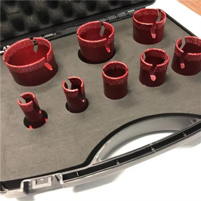 एल्यूमीनियम बॉक्स 72 मिमी M14 डायमंड कोर ड्रिल बिट्स