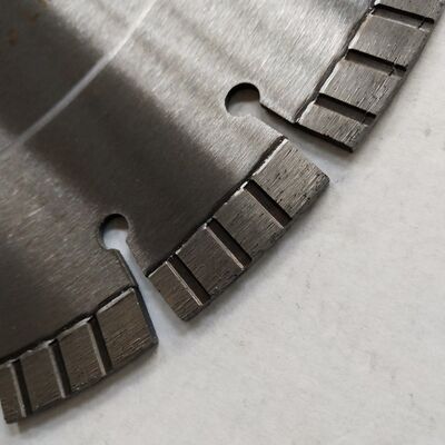 250 मिमी व्यास डायमंड कंक्रीट देखा ब्लेड / डायमंड टर्बो देखा ब्लेड