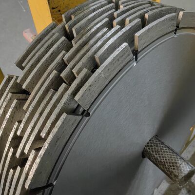 24 "लंबी लाइफटाइम के साथ ईंट का कोई चिपकने के लिए लेजर वेल्डेड साइलेंट ब्लेड