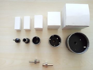 OD6mm - कोई चिपिंग के साथ 100 मिमी वैक्यूम ब्रेज़्ड डायमंड कोर बिट